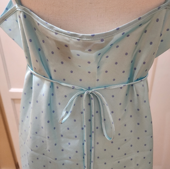 Madonna Women's Lace Accented Slip Dress Lingerie - Picture 5 of 12